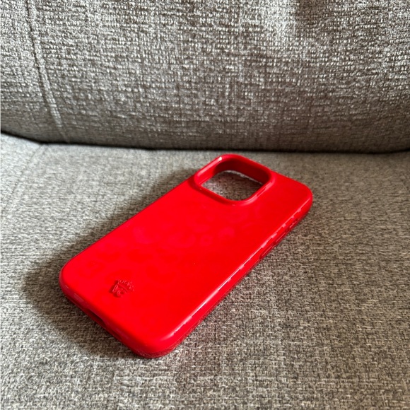 iPhone 15 Pro Case Velvet Caviar Red Leopard - Picture 4 of 5